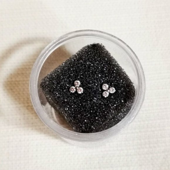 Neometal Trinity Gem Threadless End - Picture 1 of 5